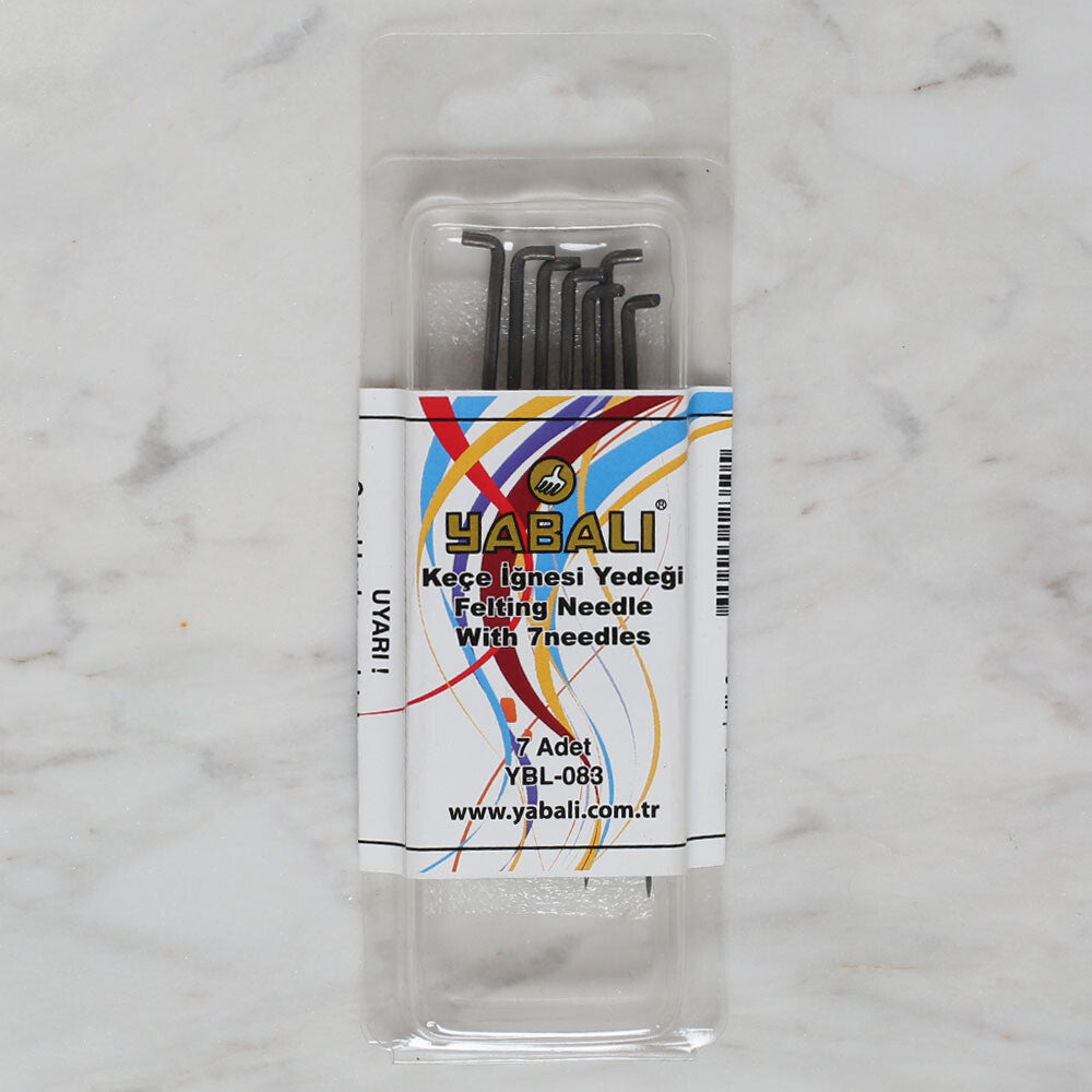 Yabalı 7 Adet Keçe İğnesi Yedeği